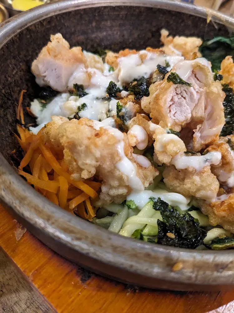 Bibimbap Poulet Frit